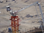 タワーの油圧置くブーム、具体的なブームの砂鉱40mの静止した高さ